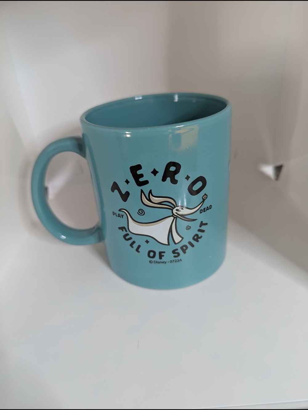 Zero Full of Spirit Blue Ceramic Mug